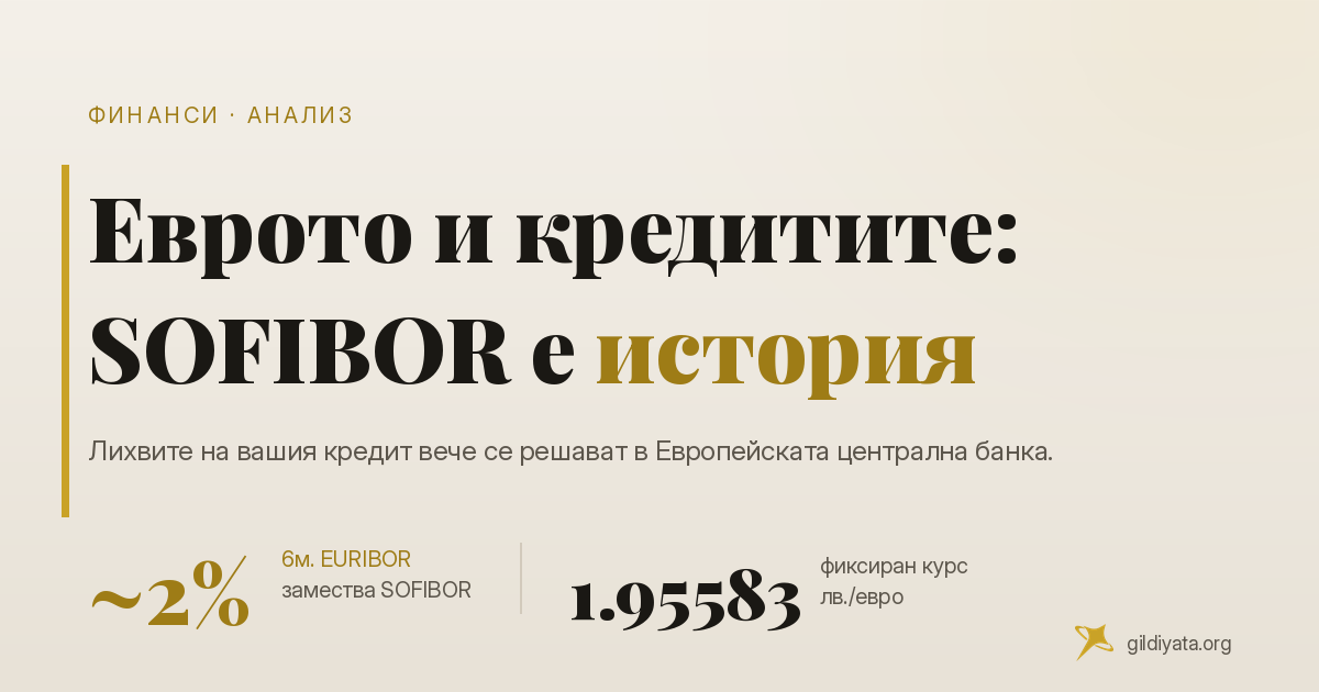 Еврото и банковите кредити: какво реално се промени за бизнеса от 2026